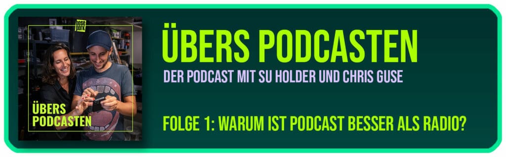 Podcast Folge Podcast vs. Radio von Übers Podcasten