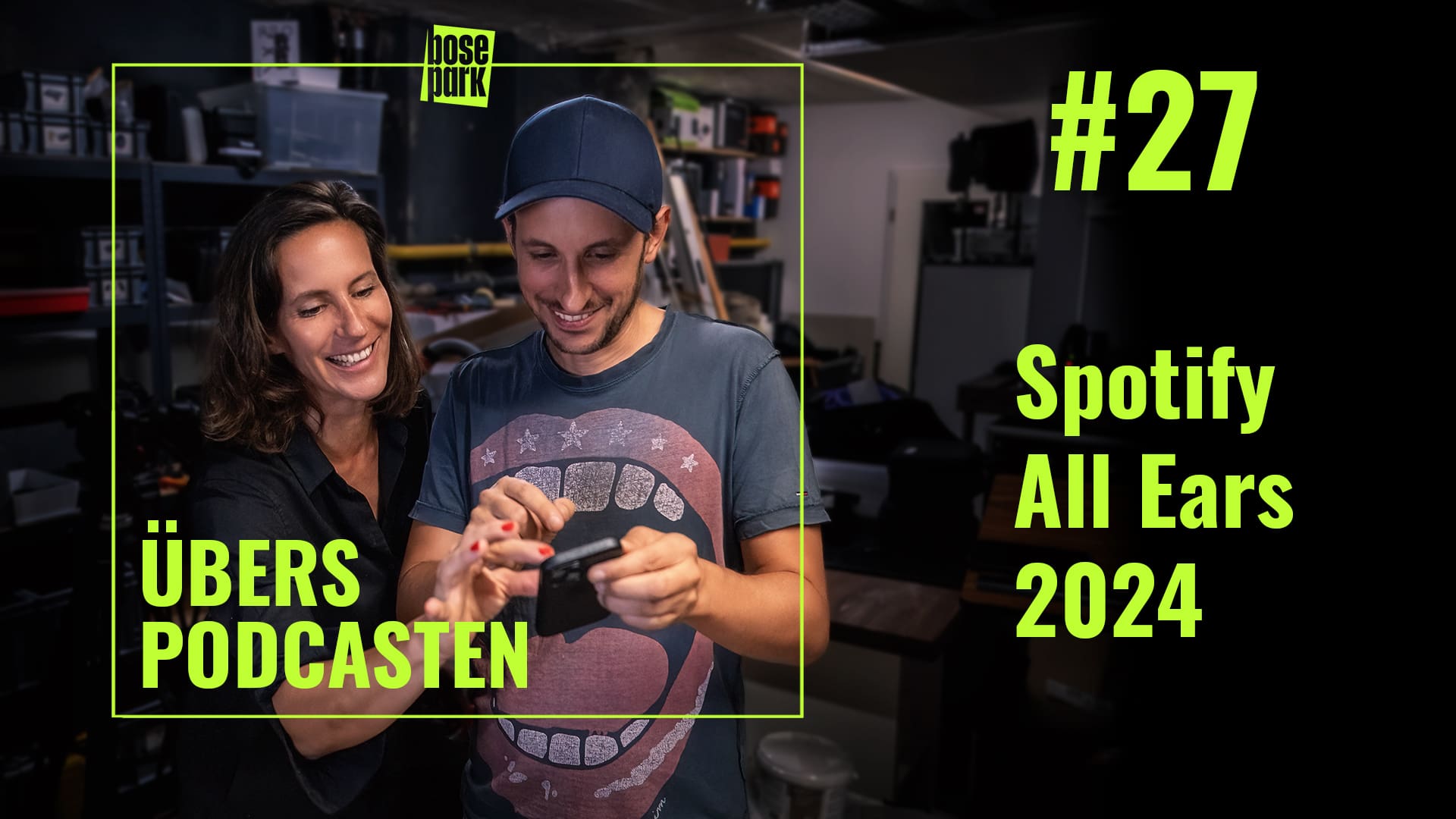 ÜBERS PODCASTEN - 27: Spotify All Ears 2024 - Highlights und Learnings der Podcast-Konferenz
