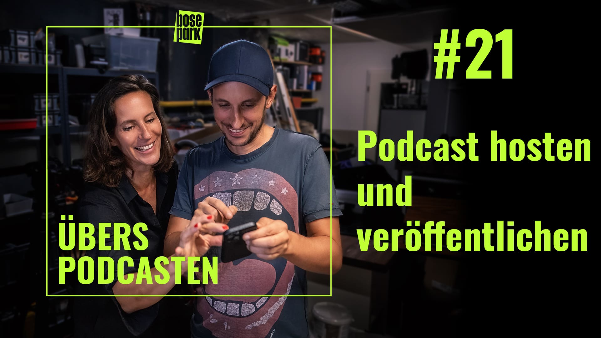 ÜBERS PODCASTEN - 21: Podcast hosten und veröffentlichen